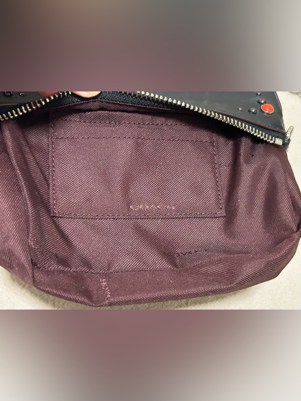 COACH Nolita “WANTED” Western Rivets Demi Shoulder Bag - Picture 13 of 14